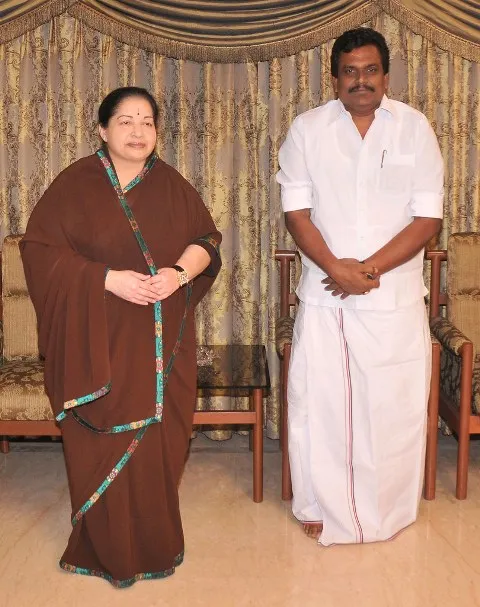 thanga tamilselvan with jeyalalitha